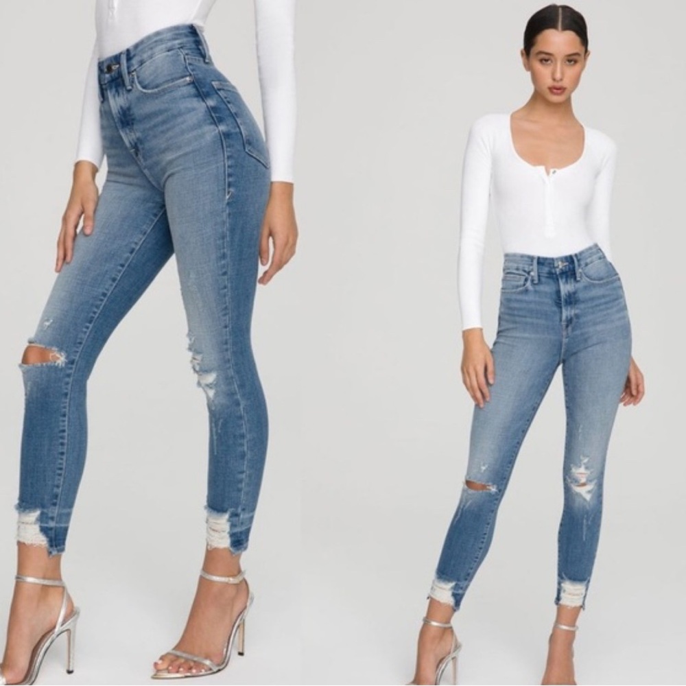 Good American Good Petite Skinny Jeans Size 0/25